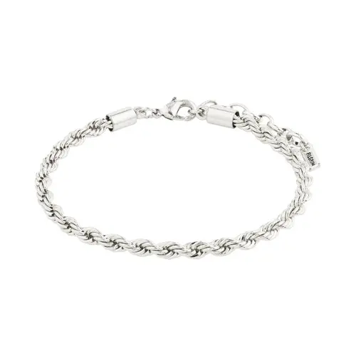 PILGRIM - PAM Robe Chain Bracelet - Silver-Plated - 16 + 3 cm
