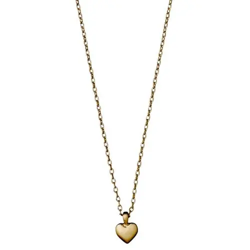 PILGRIM - SOPHIA Tiny Heart Pendant Necklace - Gold - 40 cm