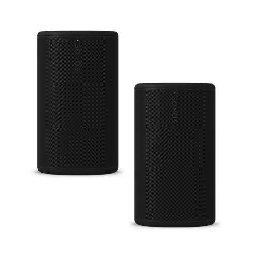 Sonos - 2x Play - Black - Bundle