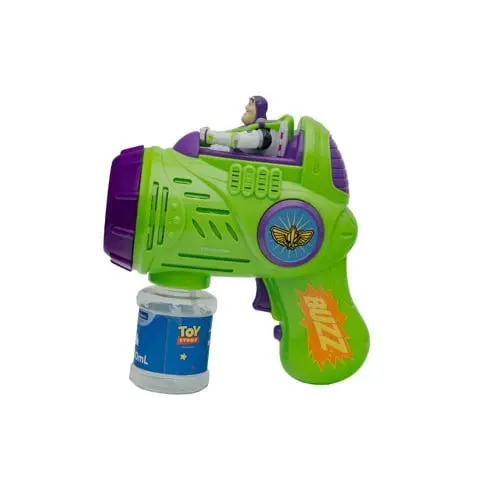 Lexibook - Toy Story Electronic Bubble gun with 3D figurine and light & sound effects (PRB30TS)