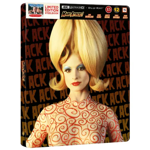 Mars Attacks! Steelbook 2-disc (4K UHD + BD)