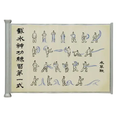Avatar: The Last Airbender - Waterbending Scroll Metal Replica