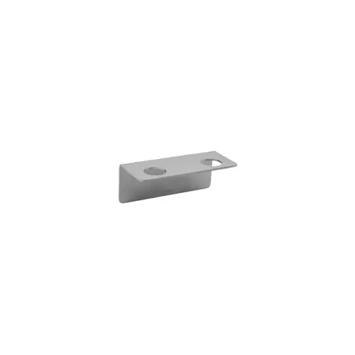 Meraki - Bottle Holder with 2 Holes - Brushed Silver Finish