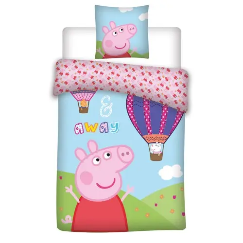 Peppa Pig - Bed Linen - Junior Size 100 x 140 cm