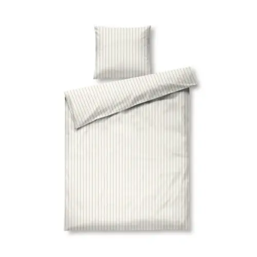 Juna - Soft Sengetøy - Off-White/Caramel - 140x220 cm