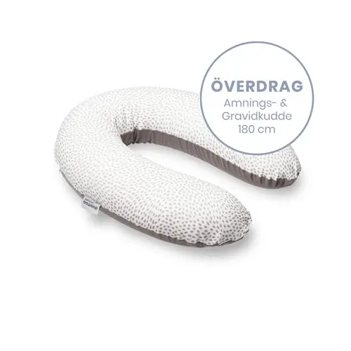 Doomoo - Cover for Pregnancy & Nursing Pillow - Risotto Taupe