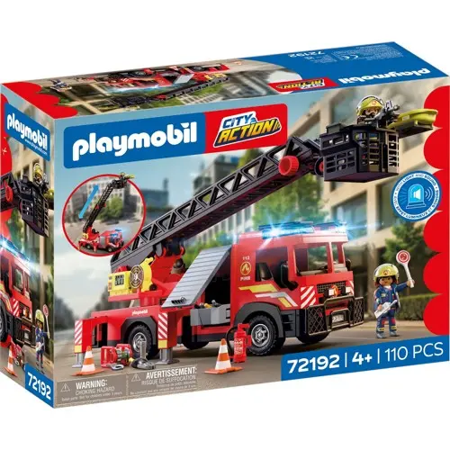PLAYMOBIL - Fire Ladder Truck (72192)