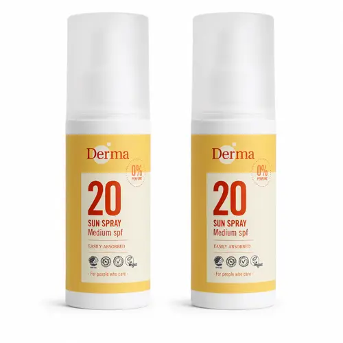 Derma - 2 x Sun Spray SPF50+ - 150 ml