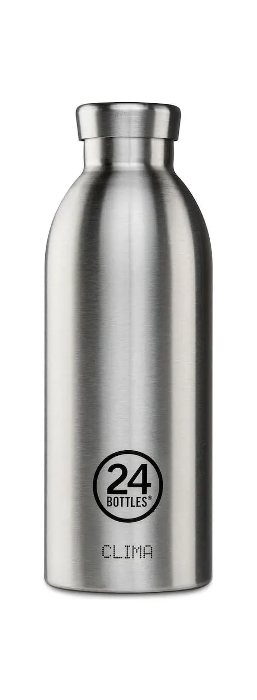 24 Bottles - Clima Vannflaske 0,5 L - Steel