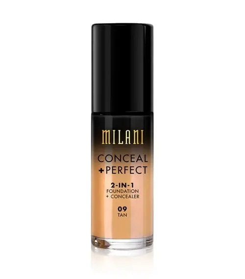 Milani Cosmetics - Conceal+Perfect Liquid Foundation - 09 Tan