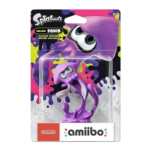 Inkling Squid Neon Purple (Splatoon)