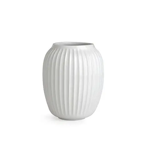 Kähler - Hammershøi Vase Medium - H20 cm - Hvit