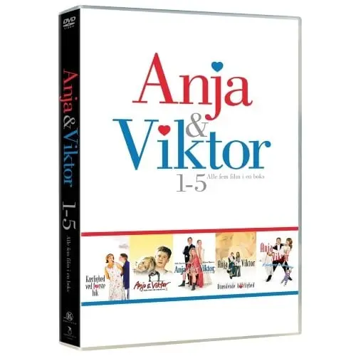 Anja & Viktor (5 DVD Boks komplet)