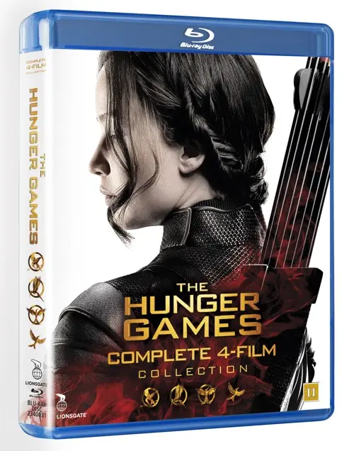 Hunger Games The Complete Collection ( 4 DISC Blu-Ray)