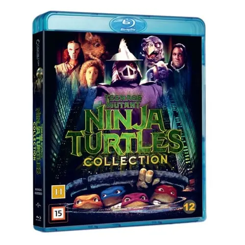 Teenage Mutant Ninja Turtles Trilogy (3 Disc Box set) RE RELEASE