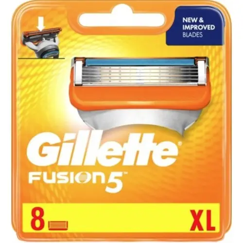 Gillette - Fusion Manual Blades XL Pack 8 Pcs