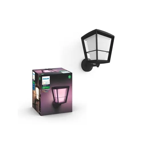 Philips Hue - Econic Oppover Vendt Vegglykt Utendørs