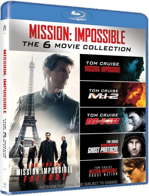 Mission impossible 1-6 collection
