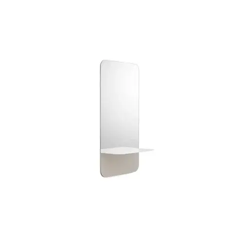 Normann Copenhagen - Horizon Speil Vertikal - 80x40 cm - Hvit