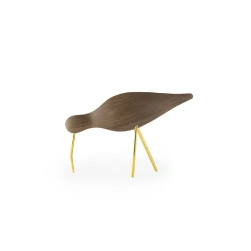 Normann Copenhagen - Shorebird - Large - Valnøtt/Messing