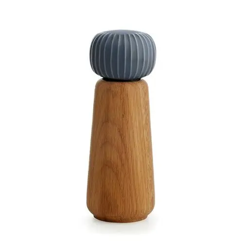 Kähler - Hammershøi Kvern Large - H18 cm - Antrasittgrå