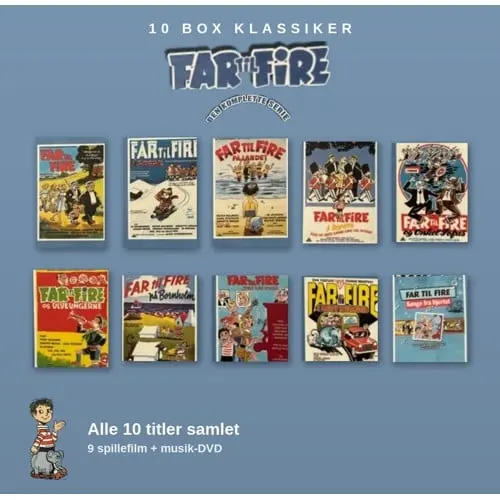 Far til fire: Den klassiske box (9 film)