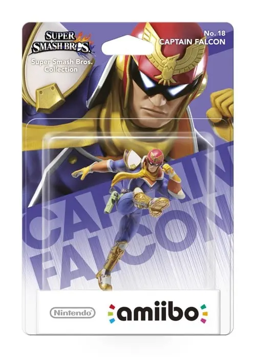Nintendo Amiibo Figurine Captain Falcon