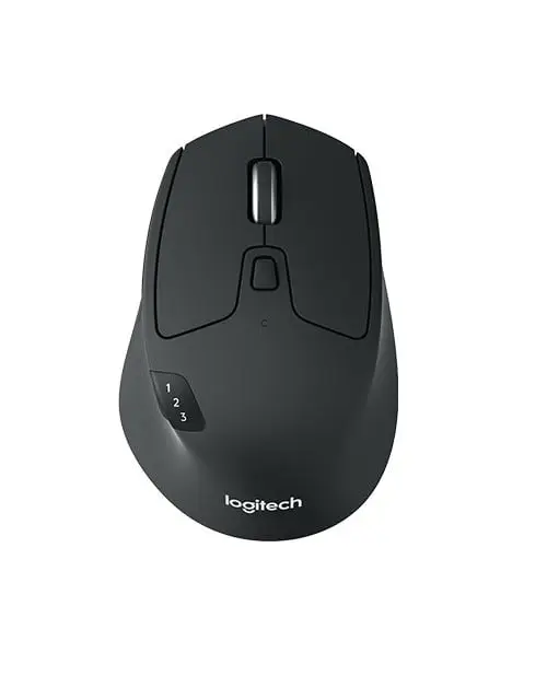 Logitech - M720 Triathlon Bluetooth Optical Black
