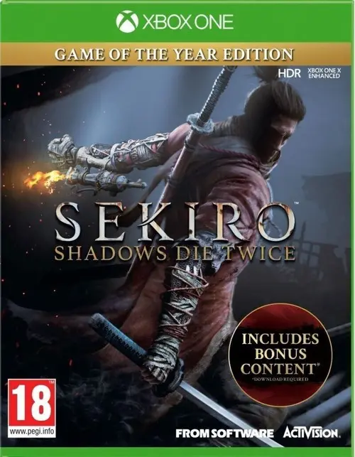 Sekiro: Shadows Die Twice (Game of the Year)