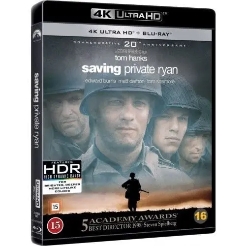 Saving Private Ryan 4K UHD + Blu Ray