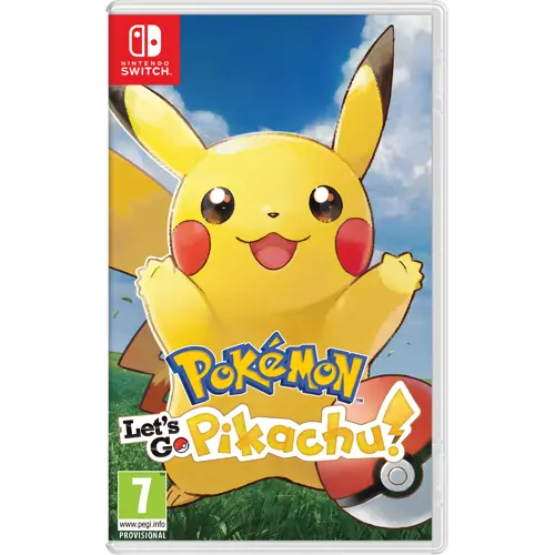 Pokemon Lets Go Pikachu Switch