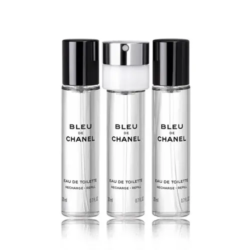 Chanel - Bleu De Chanel Refill EDT 3x 20 ml