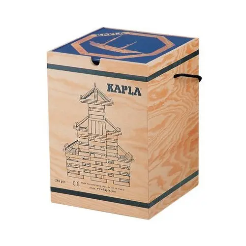 Kapla bricks 280 pcs - Blue book (kapla280)