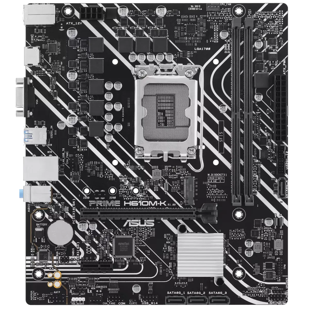 ASUS PRIME H610M-K DDR5 Hovedkort