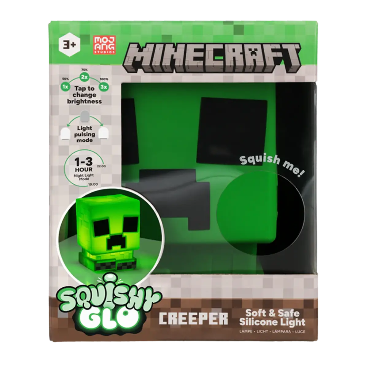 Creeper Squishyglo Lampe