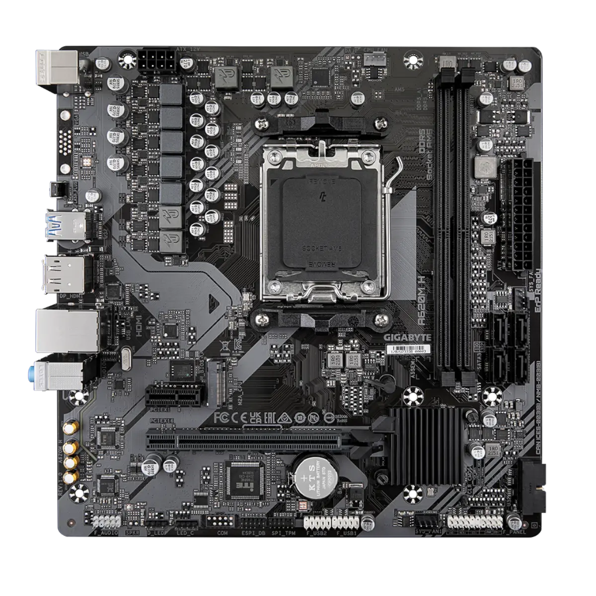 Gigabyte A620M H Hovedkort (Uten WiFi)