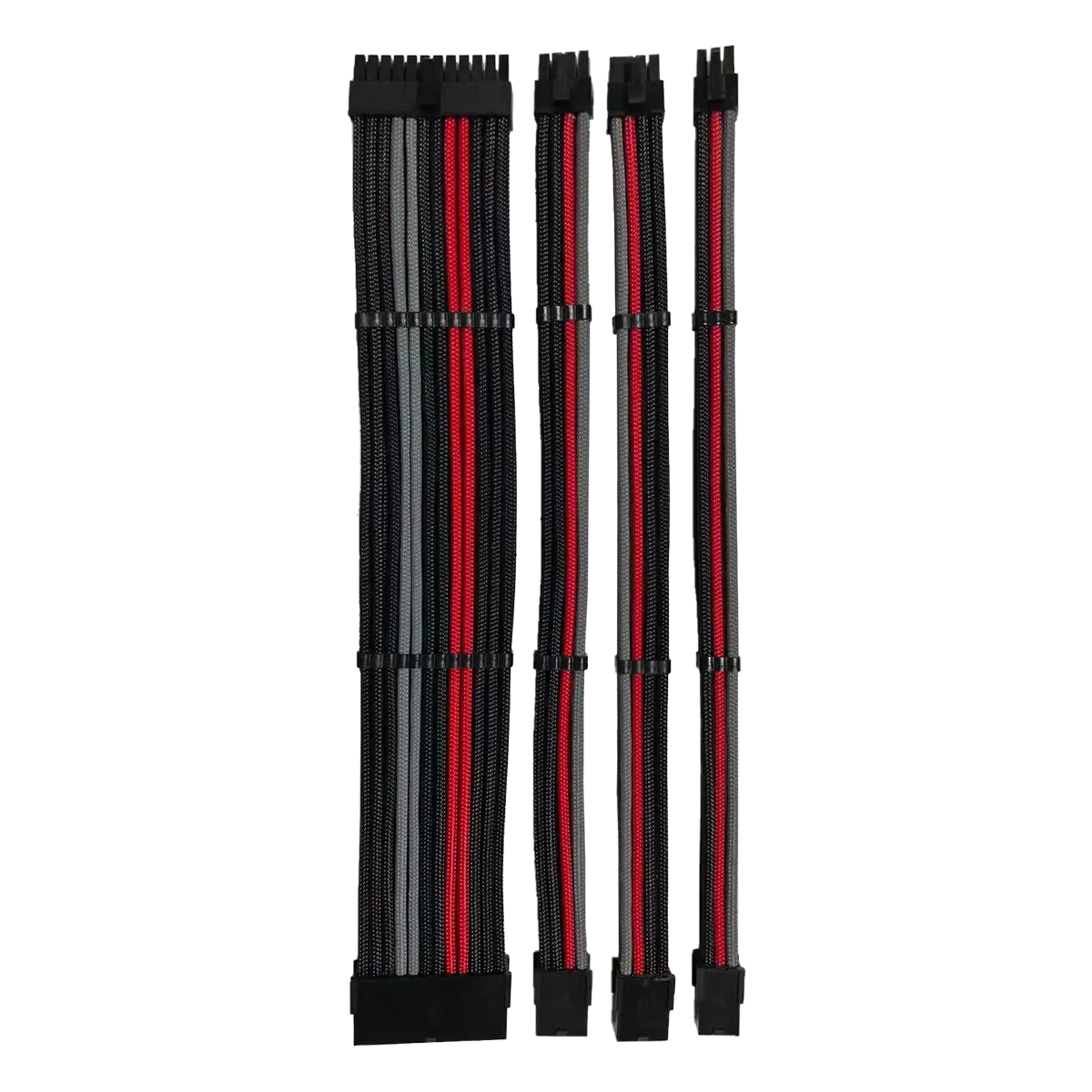 Sleeving Kit - Red/Black/Grey