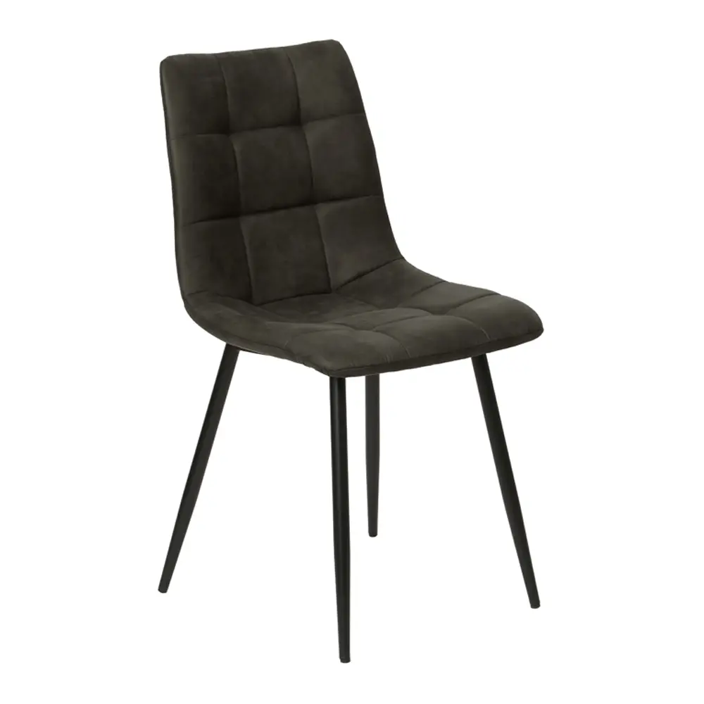 HOUSE NORDIC Middelfart spisestol - grått mikrofiberstoff