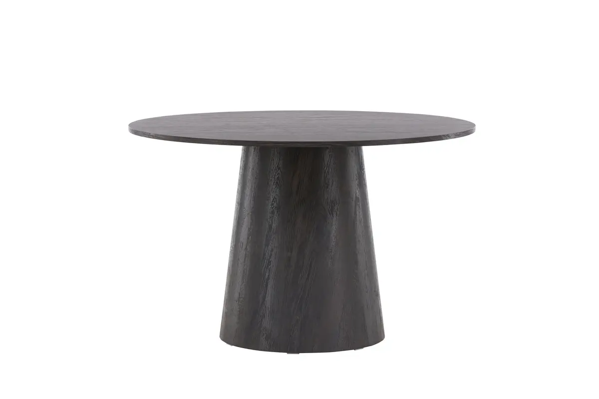 VENTURE DESIGN Lanzo spisebord, rundt - mocca MDF (Ø120)