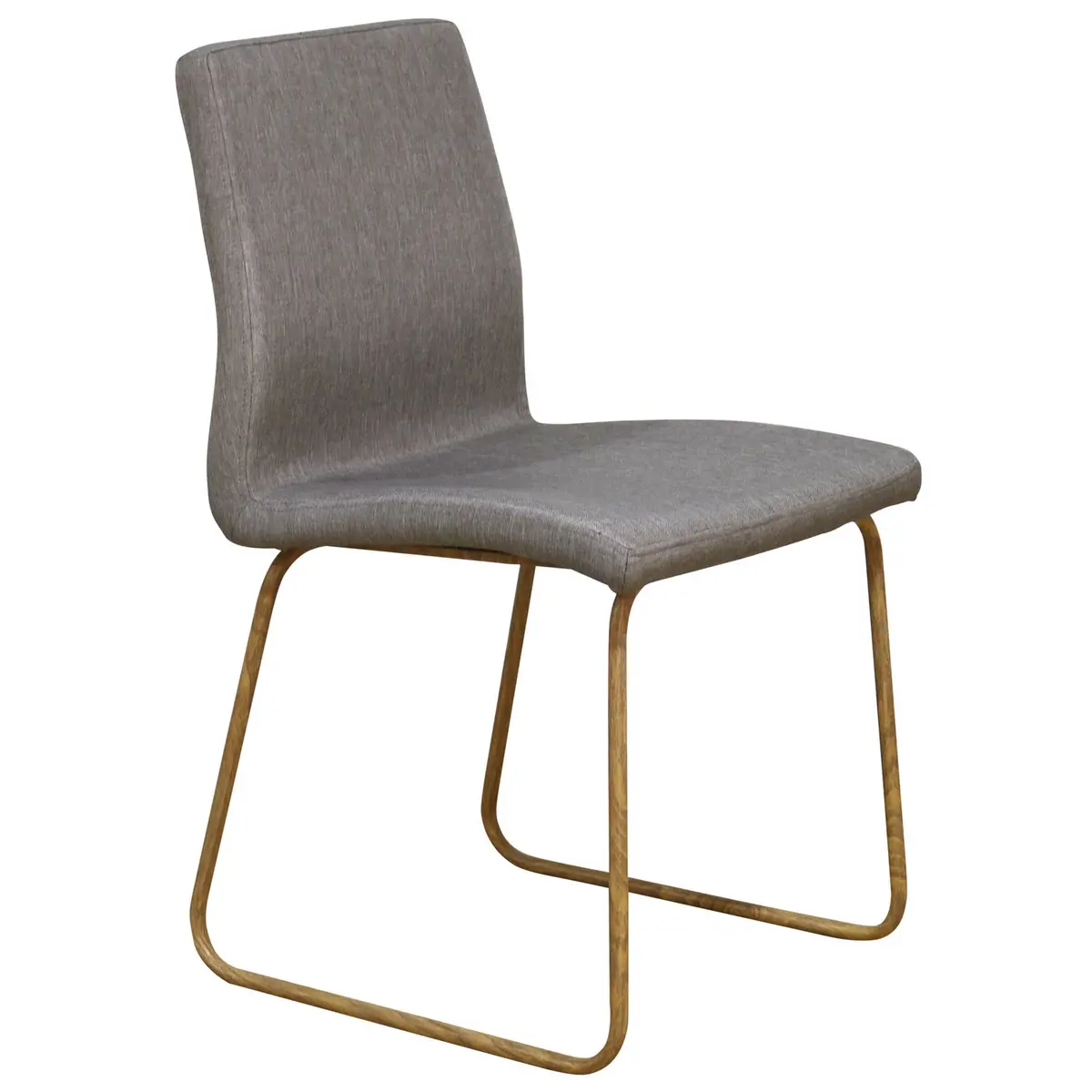 VENTURE DESIGN Mace spisestuestol - grå polyester og metall