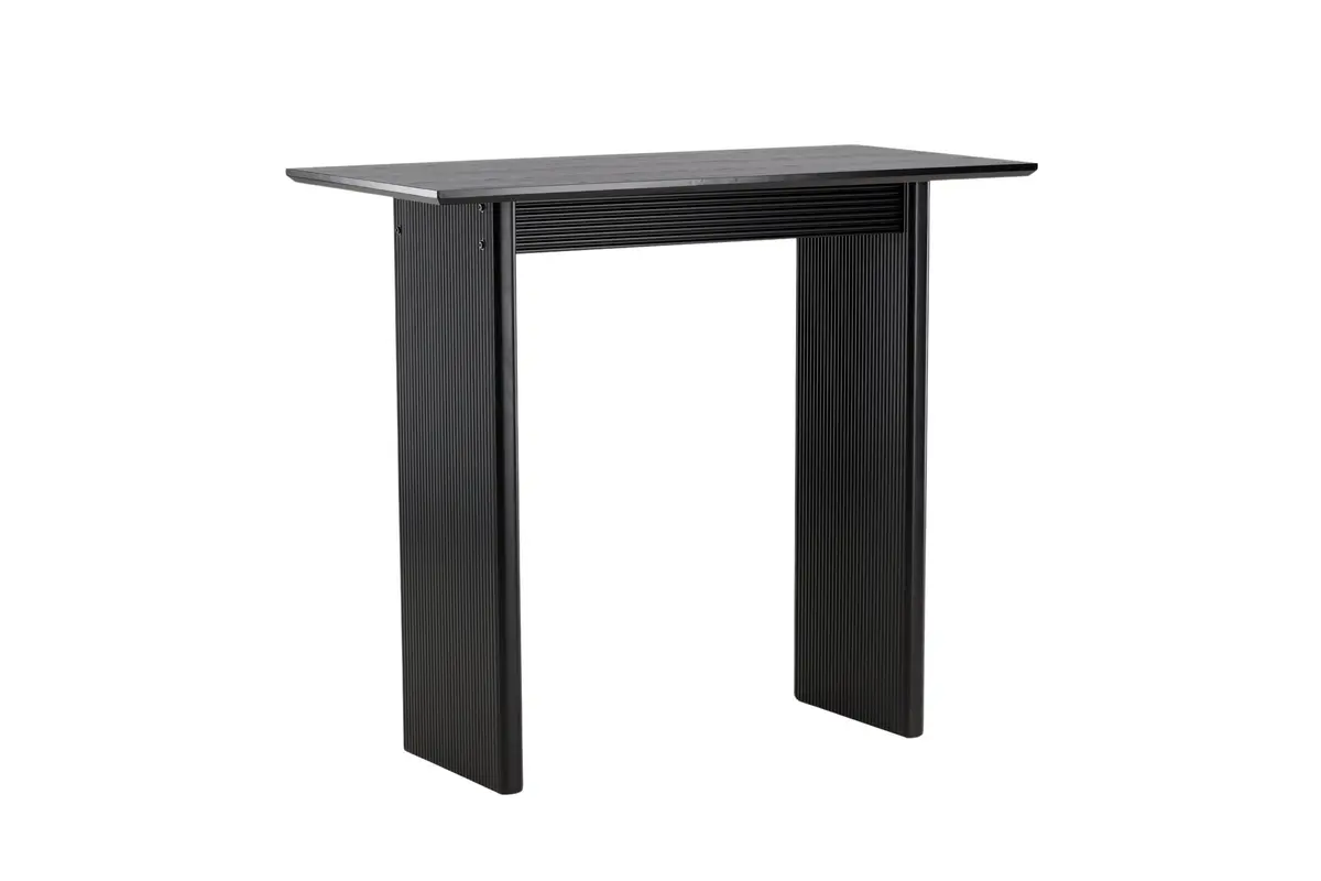 VENTURE DESIGN Vail barbord, rektangulært - svart MDF (120x60)