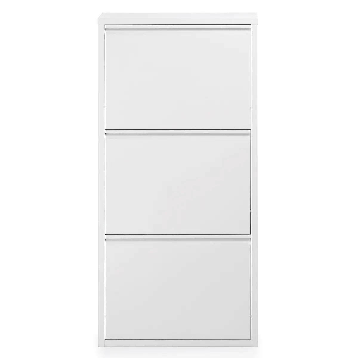 KAVE HOME Skohylle Ode 50 x 103 cm 3 dører hvit