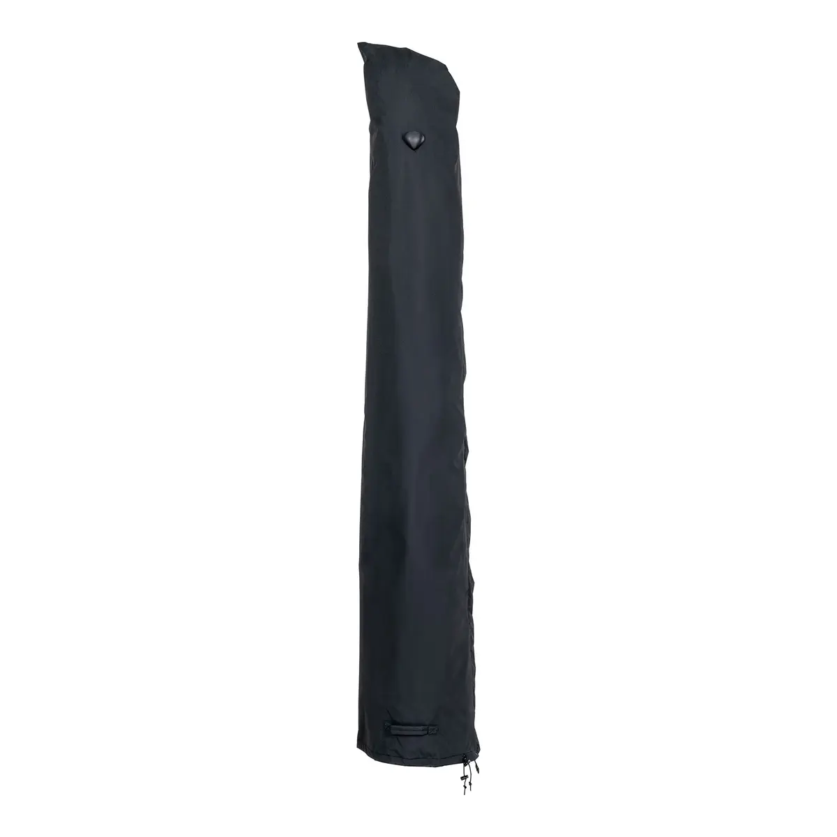 HOUSE NORDIC Luksustrekk til markedsparasoll, 210g/m2 600D polyester PU-behandlet, vannavstøtende, svart