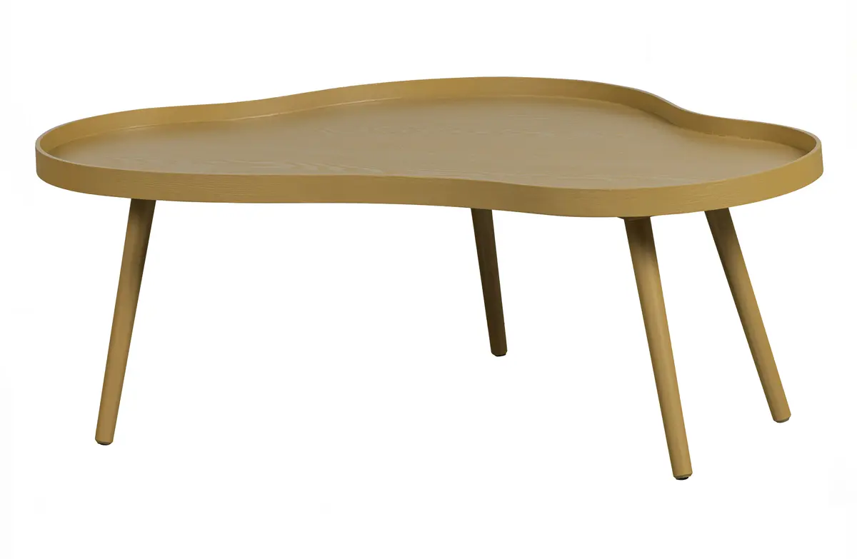 WOOOD Mae sidebord, avlangt, økologisk - alpakka MDF og furu (100x58)
