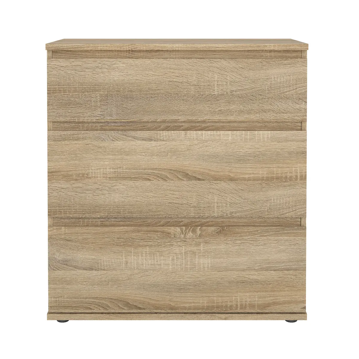 TVILUM Nova kommode - Naturfarget kompositttre, eikestruktur, (84x40)