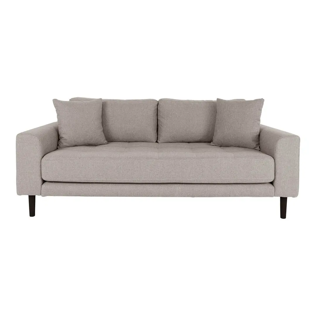 Lido sofa 2,5 seter 2 puter brun.