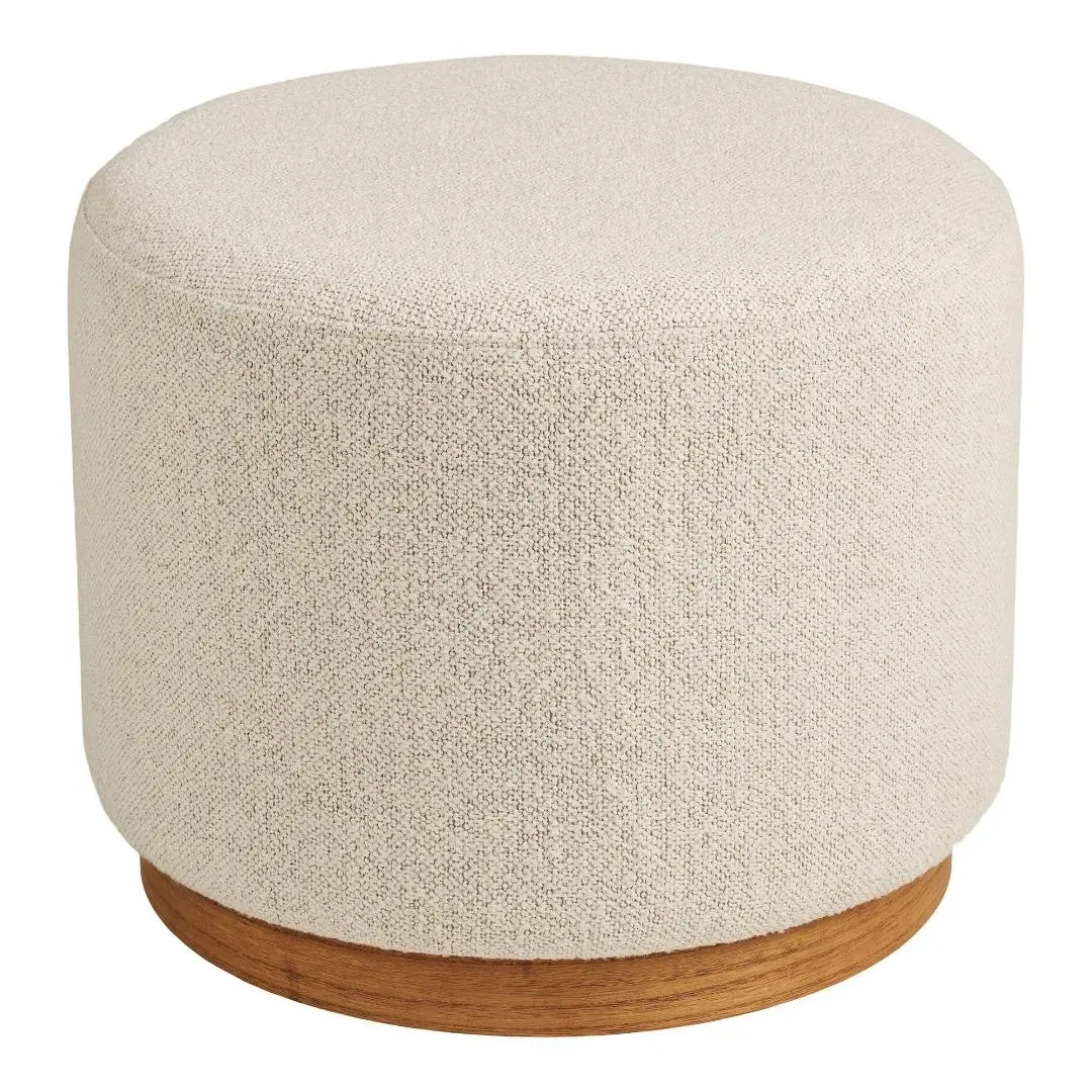 Gry puff Ø50cm sandfarget.