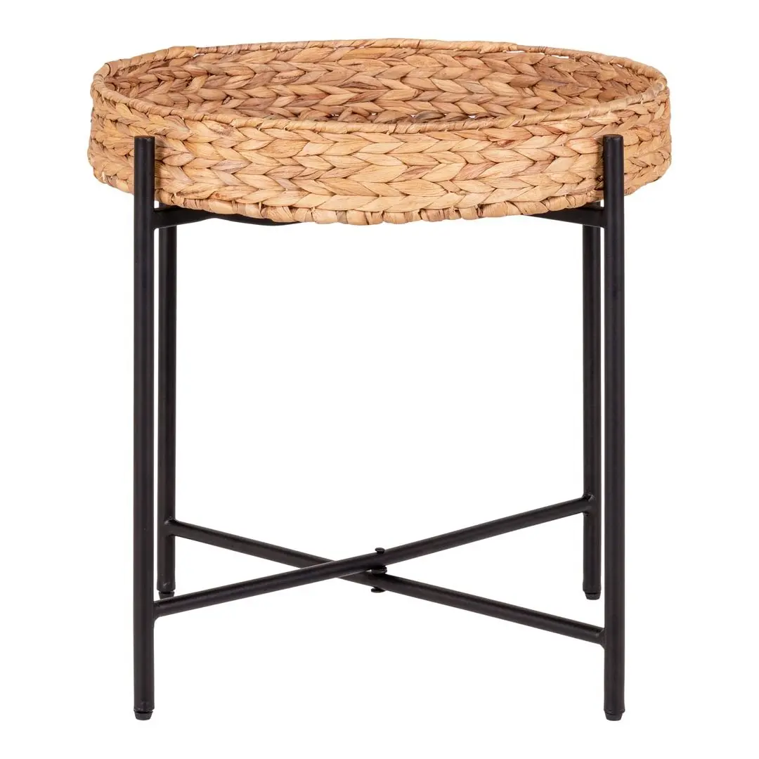 Naro hjørnebord Ø50cm natur.