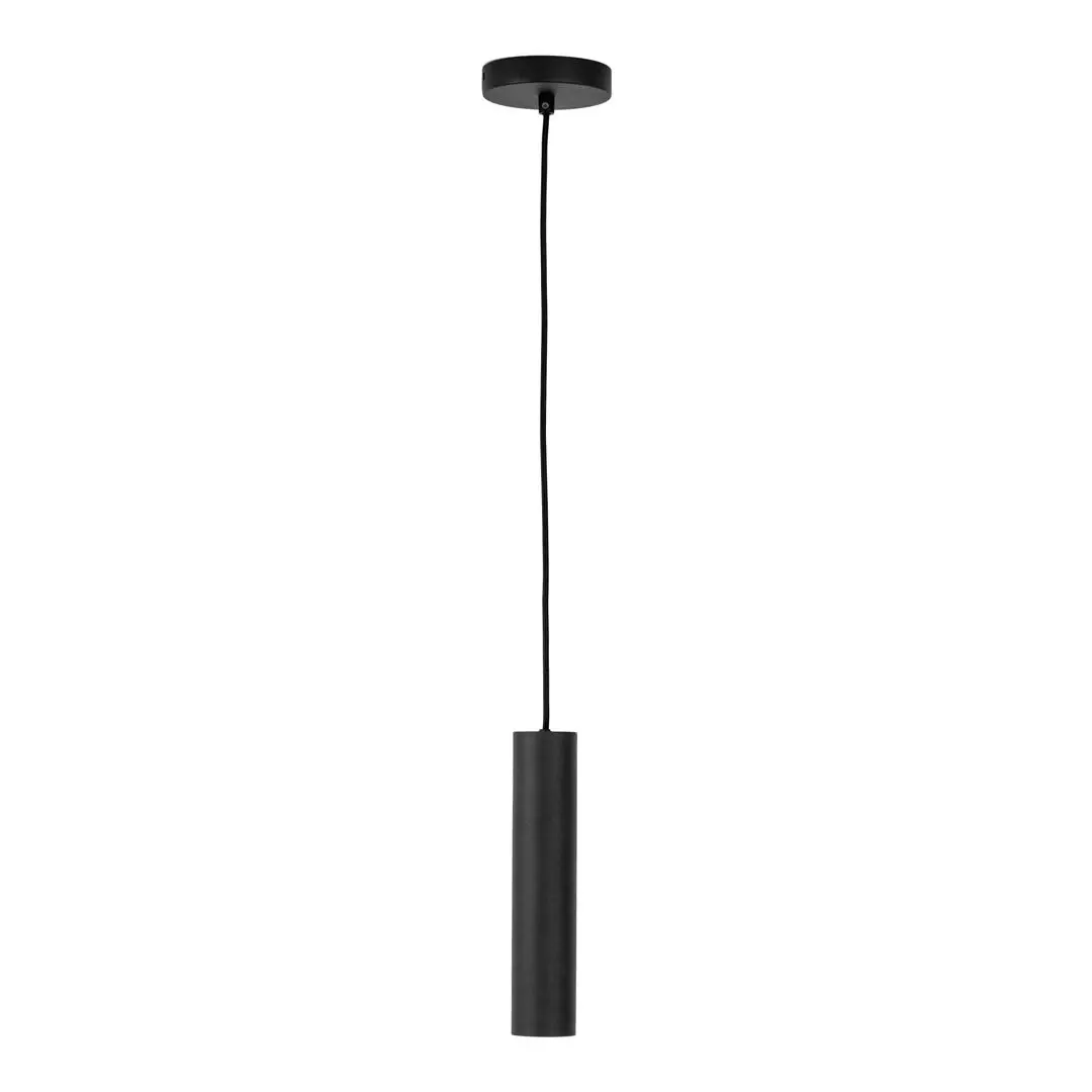 Paris lampe pendel lys Ø6cm svart.