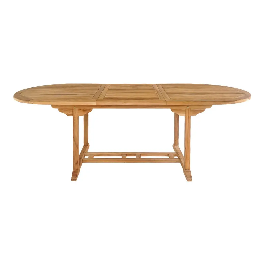 Salamanca hagebord med tillegssplate teak.